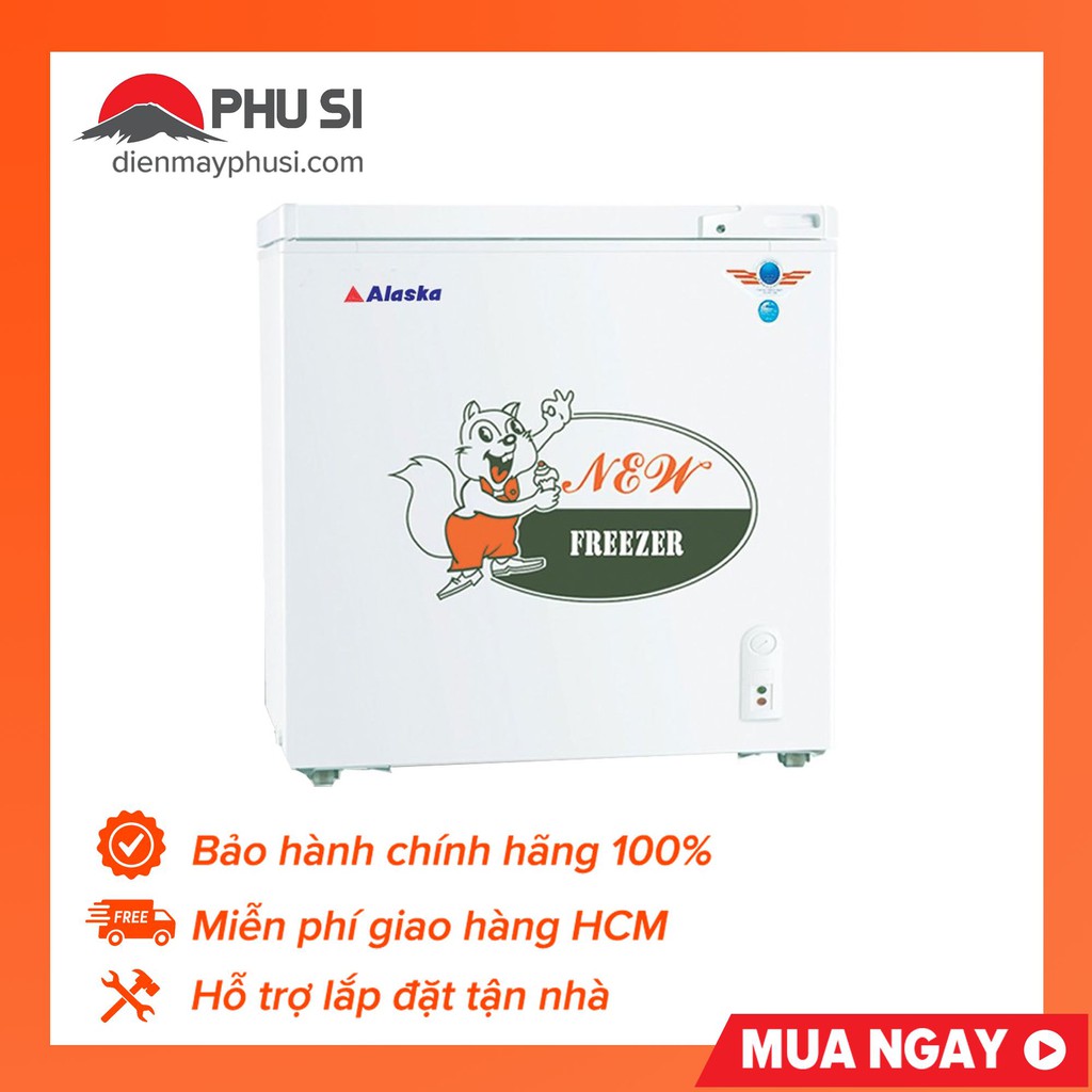 [Chỉ giao HCM] Tủ Đông ALASKA 400 Lít BD400