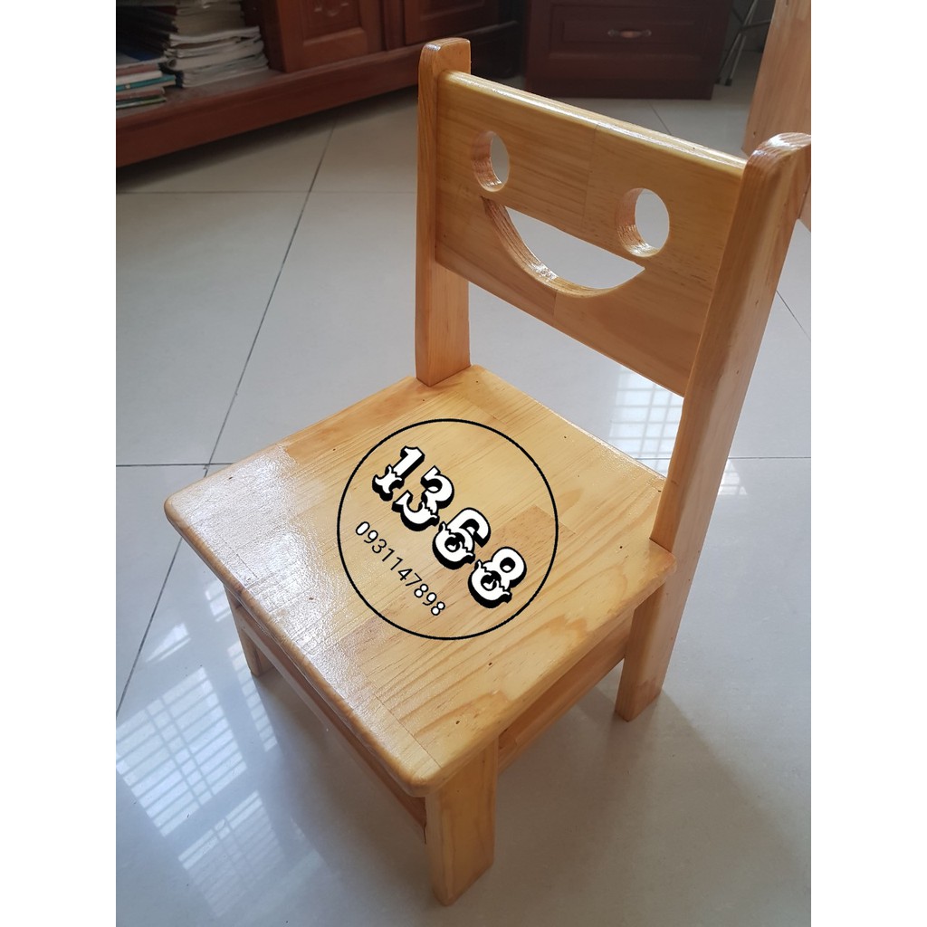 Ghế Gỗ Mầm Non Montessori 2 - 3 Tuổi | BigBuy360 - bigbuy360.vn