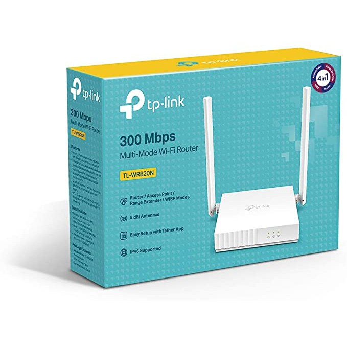 (Siêu Rẻ) Bộ phát WiFi - Router WiFi TPlink TL-WR 820N chuẩn N tốc độ 300Mbps