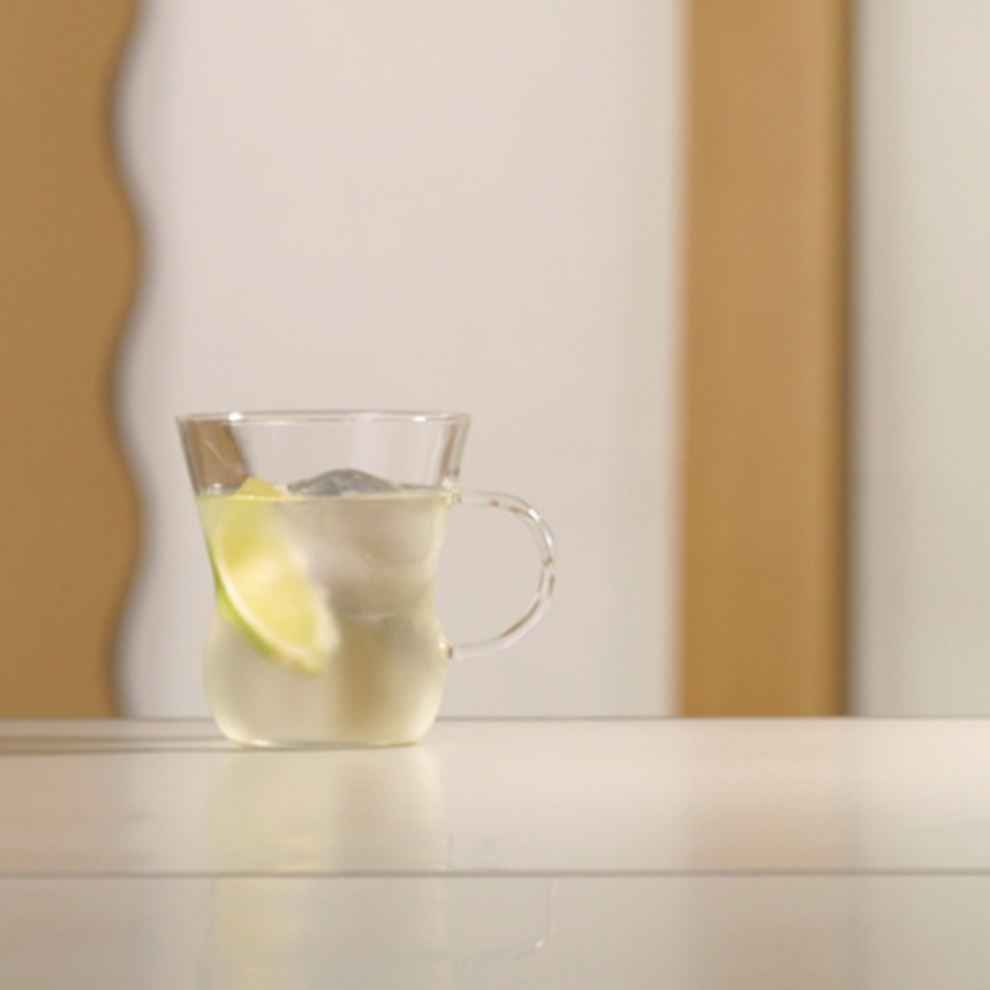 Ly thủy tinh chịu nhiệt HARIO 300ml - Heatproof Oolong Mug HUT-8T