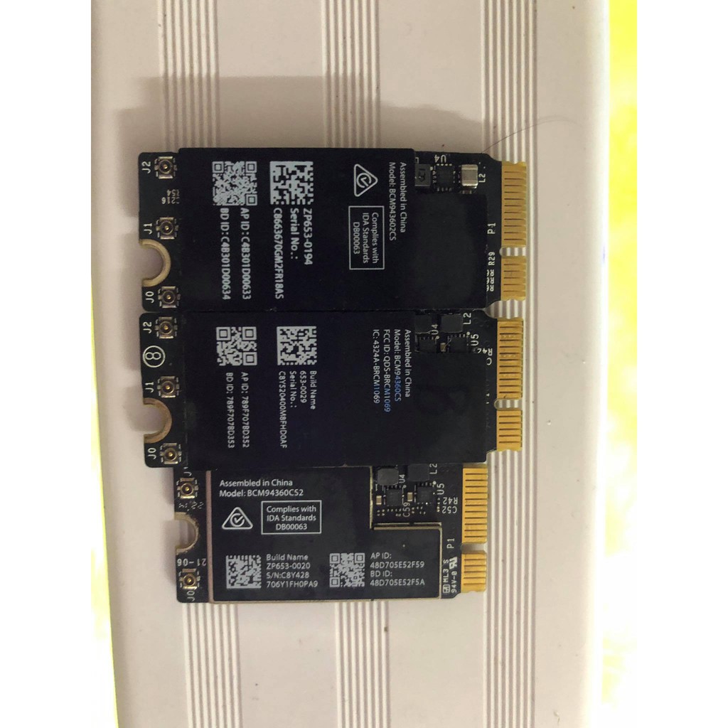 Card Wifi cho Macbook (Hackintosh - Chuẩn ốc H3,H4)