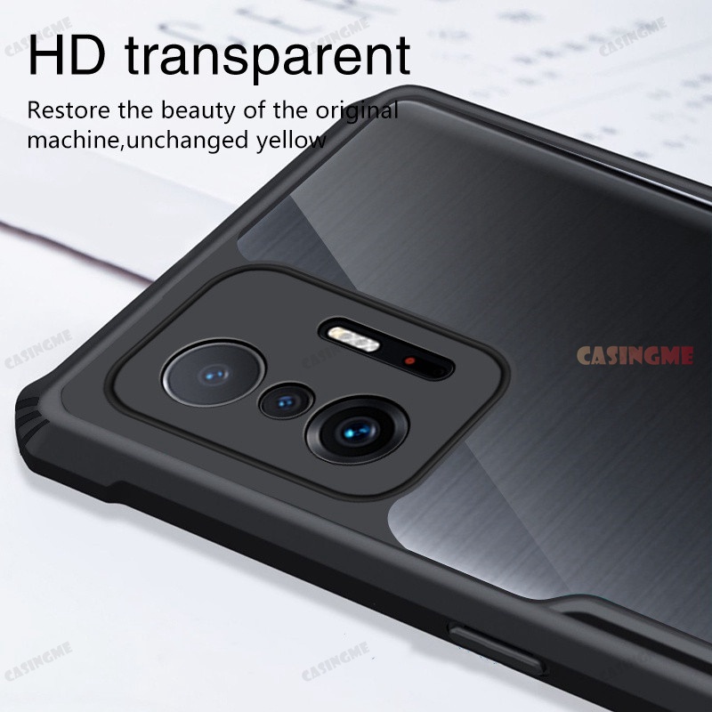 Ốp điện thoại trong suốt chống sốc cho Xiaomi 11T 11TPro Mi 11 T Pro