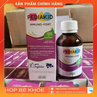 Siro Pediakid - 22 vitamin / Appetit tonus / Sommeil / Sắt Fe + Vitamin B / Immuno Fort