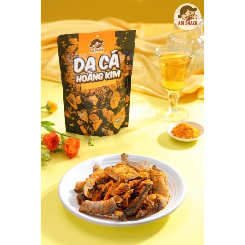 [ABI SNACK] Da cá Hoàng Kim