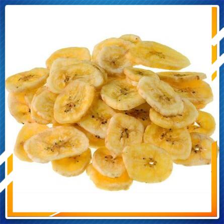 Chuối Sấy Giòn Đà Lạt, Ngọt Vừa, không vỡ vụn - Khối lượng 500g