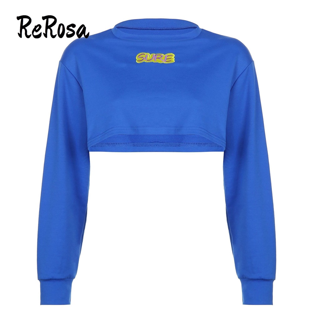 Áo Sweater Tay Dài Dáng Rộng Rerosa