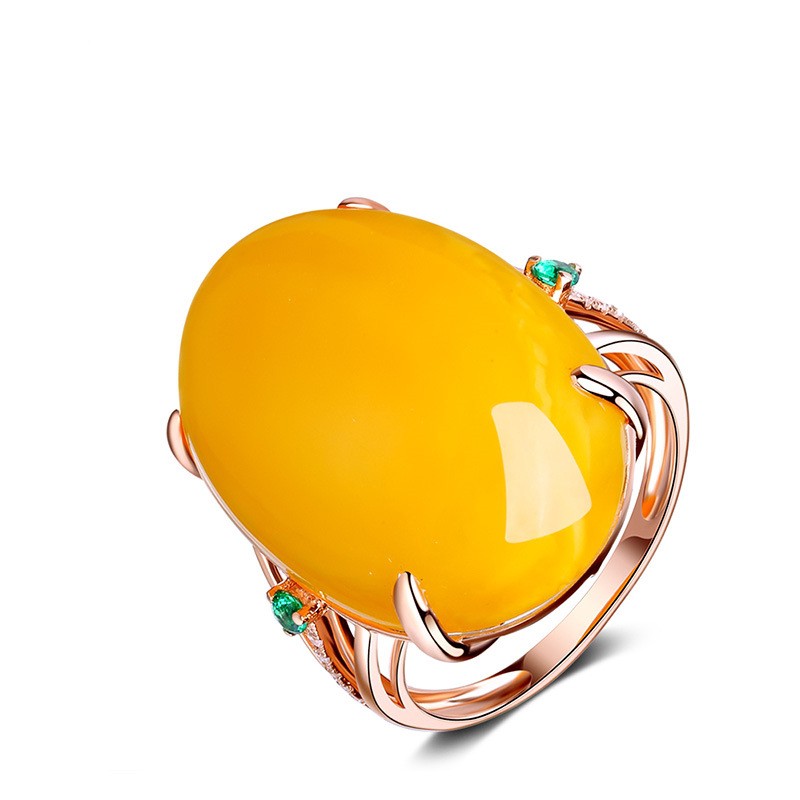 Nhẫn Thời Trang Đính Đá Nhân Tạo Kiểu Dáng Sang Trọng Thanh Lịch