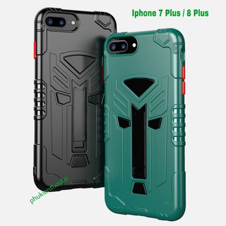 Ốp lưng Iphone 7 Plus / 8 Plus dùng chung chống sốc giá đỡ siêu anh hùng kiểu dáng mới cao cấp 1