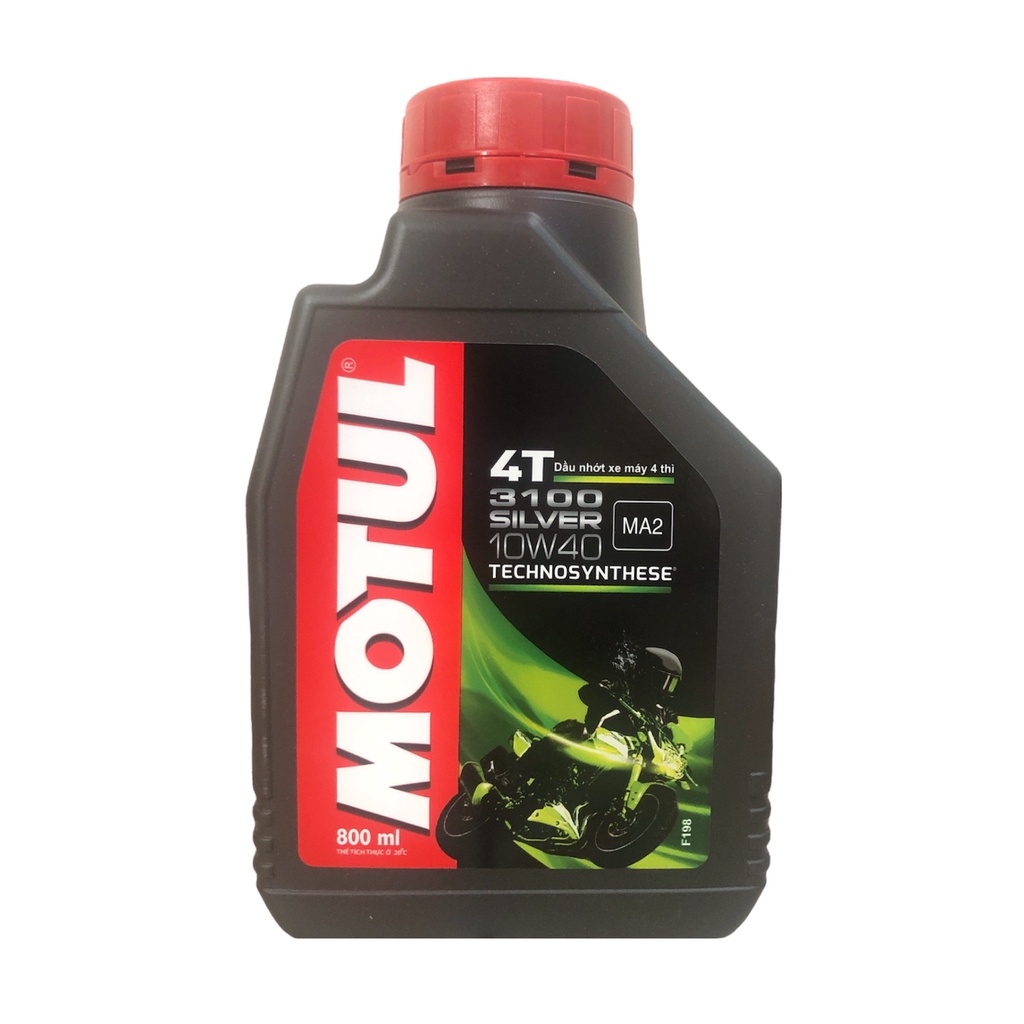 Nhớt xe số bán tổng hợp Motul 3100 Silver 10w40