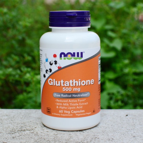 Bill Mỹ - Viên uống trắng da NOW Glutathione 500mg