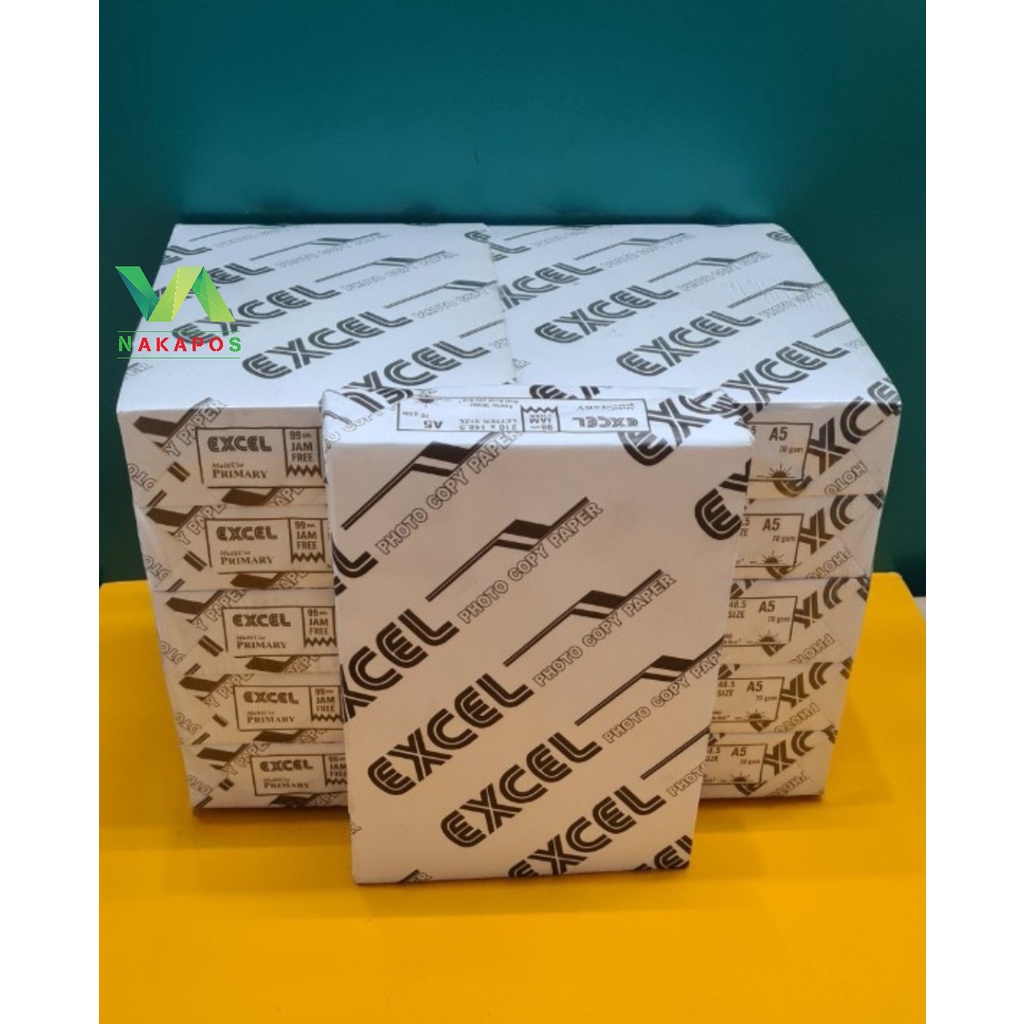 430 Tờ Giấy A5 Excel 70 gsm Indonesia