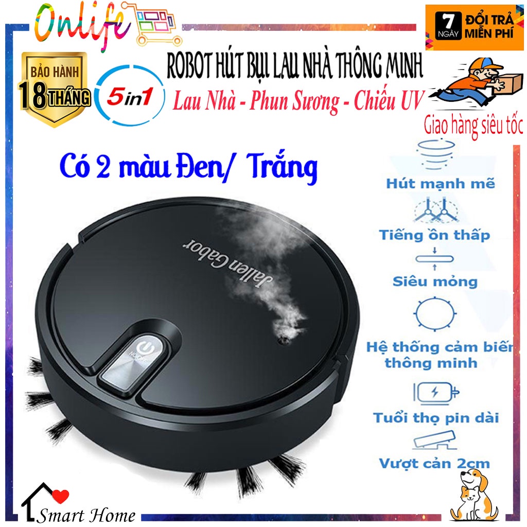 ✨Sạch Bụi 100%✨Robot lau sàn chế độ AI trang bị tia UV khử khuẩn