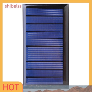 （ʚshibelss）0.3W 5V 60mA Solar Panel Polycrystalline Solar Cell Panel for 3.6V Battery