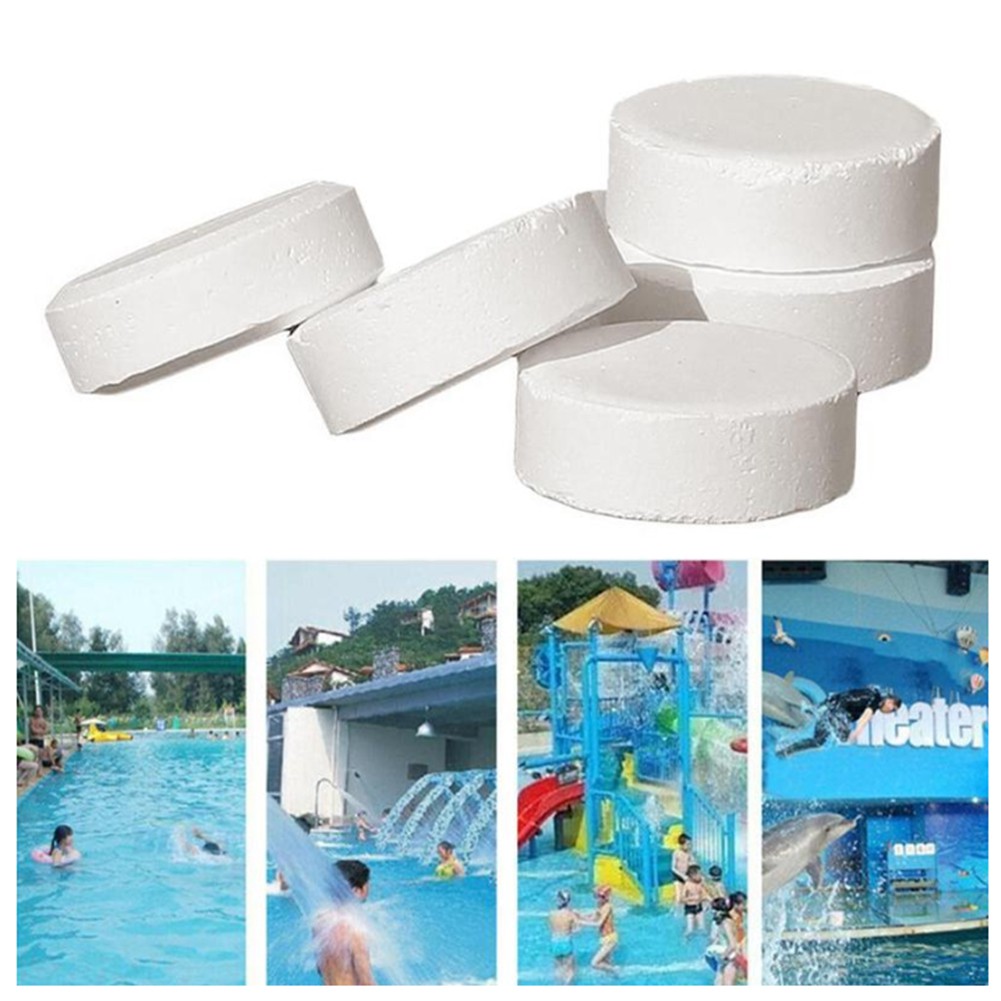 50 pieces of swimming pool instant disinfection tablets chlorine dioxide effervescent tablets