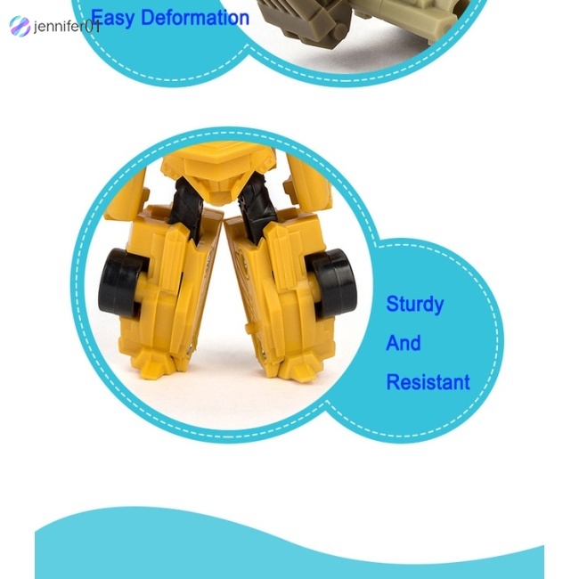 Mô Hình Đồ Chơi Xe Biến Hình Rô Bốt Biến Hình Optimus Prime Bumblebee Mini Cho Bé Trai