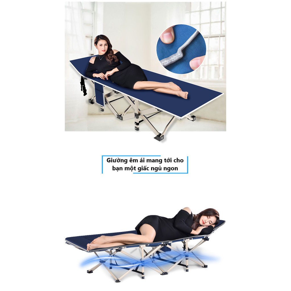 DT132. Giường gấp êm ái, gọn gàng, tiện dụng