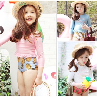 Set đồ bơi 2 mảnh dài tay cho bé (lẻ sz không đổi trả)