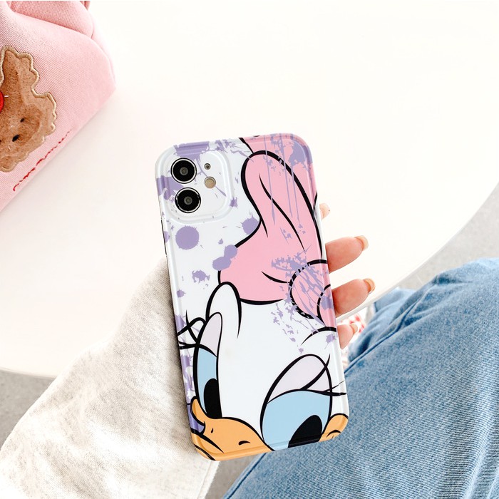 Ốp lưng iphone Couple Donald IMD dày dặn viền nổi 5/5s/6/6plus/6s/6splus/7/7plus/8/8plus/x/xs/11/12/pro/max/plus/promax | BigBuy360 - bigbuy360.vn
