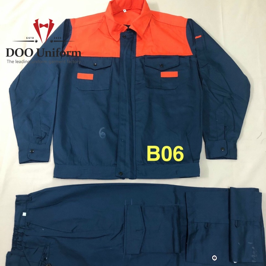 [DOO SAFETY] Đồ bảo hộ nam full size, đủ màu đủ mẫu, chất vải kaki bền