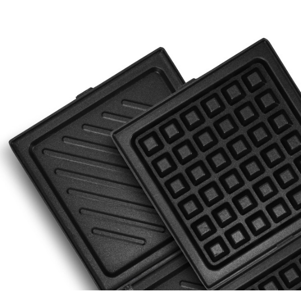 Máy làm bữa sáng đa chức năng, máy nướng bánh mì gia đình, bánh sandwich waffle tấm đôi