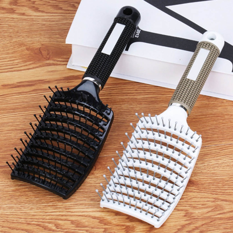 Lược Tạo Kiểu Tóc Chống Tĩnh Điện Thiết Kế Cong YOUYO