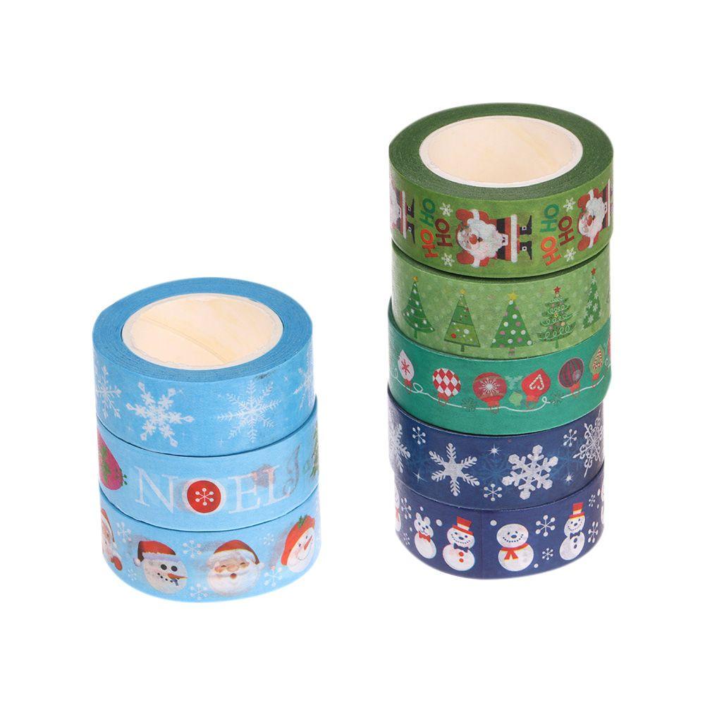Cuộn Băng Keo Họa Tiết Giáng Sinh Trang Trí Sổ Tay