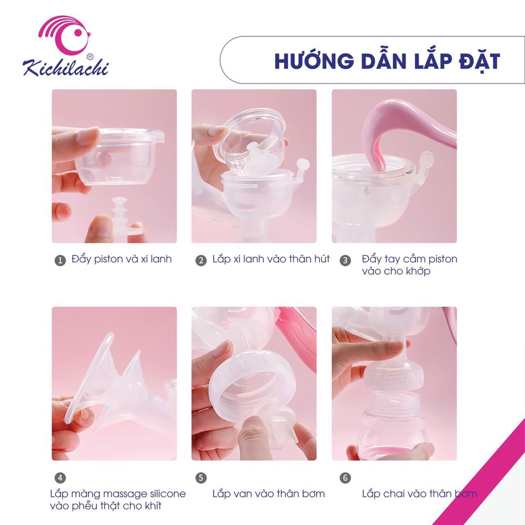 Dụng cụ Hút sữa bằng tay Kichi