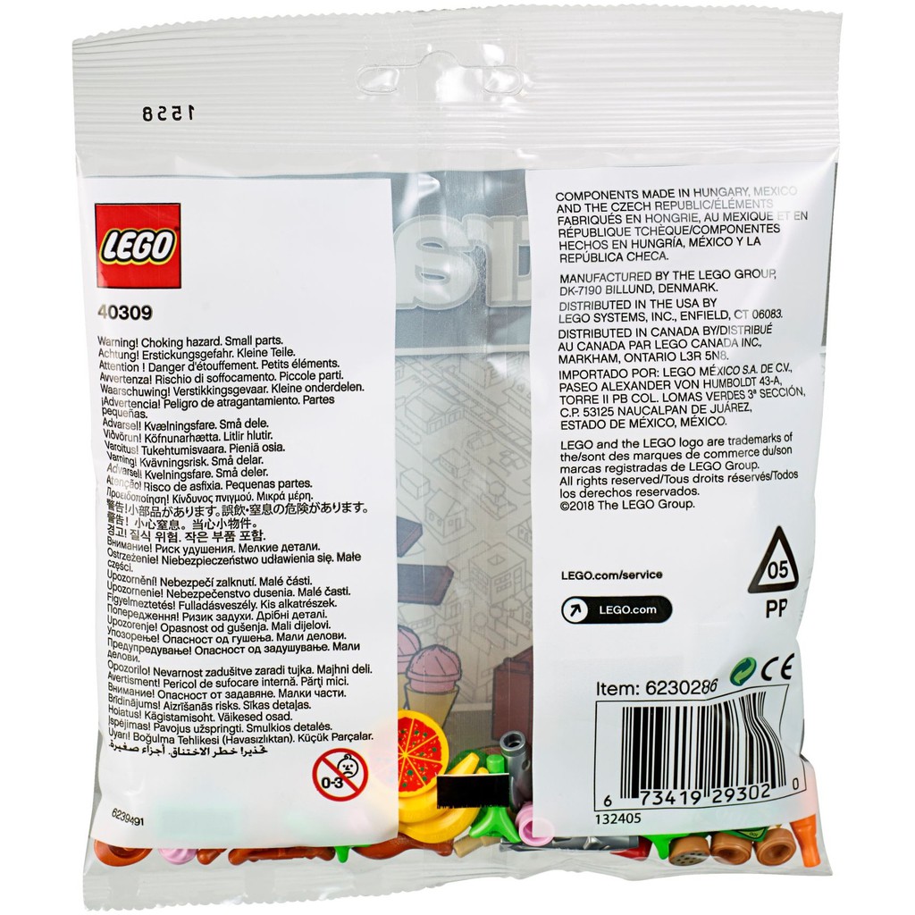 40309 LEGO Food Accessories - Phụ kiện đồ ăn LEGO