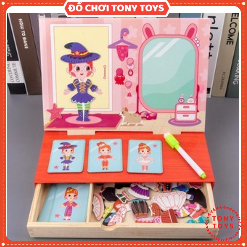 Đồ Chơi Trẻ Em Ghép Hình Nhà Thiết Kế Thời Trang Cho Bé Gái - Trò Chơi Giáo Dục Phát Triển Trí Tuệ Cho Bé