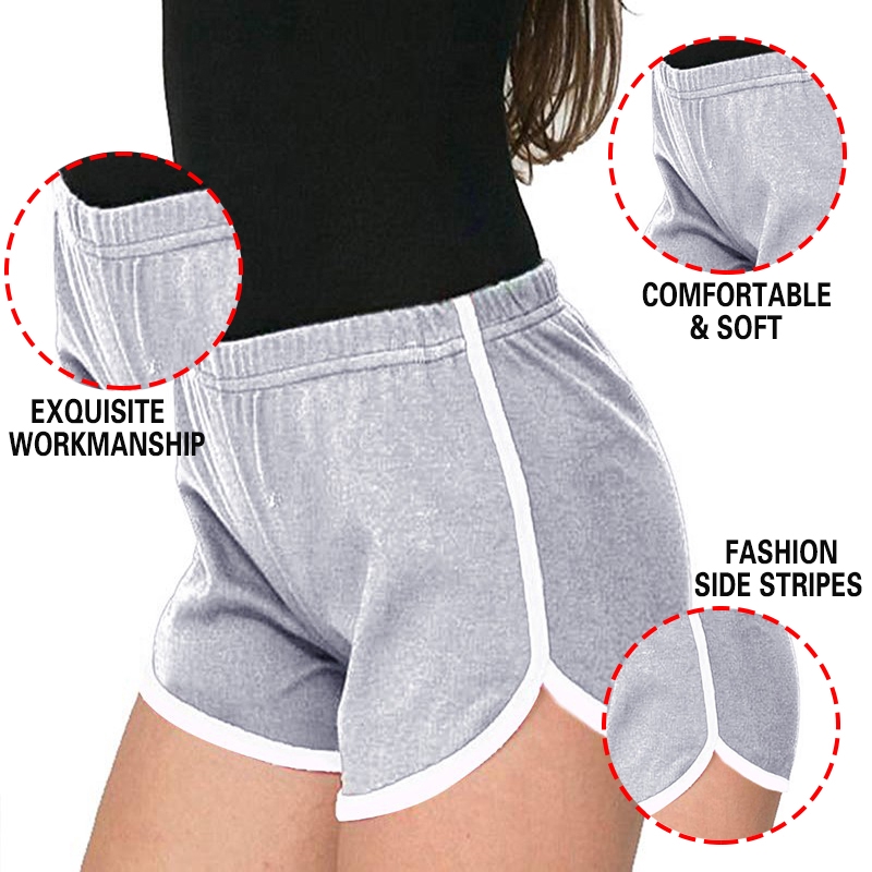 Quần short cotton tập gym/yoga gợi cảm cho nữ