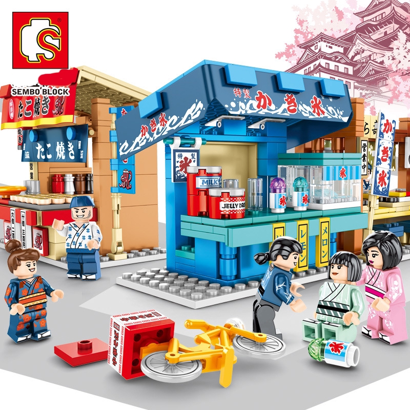 Bộ đồ chơi Lego cửa hàng Sushi 601065-601068