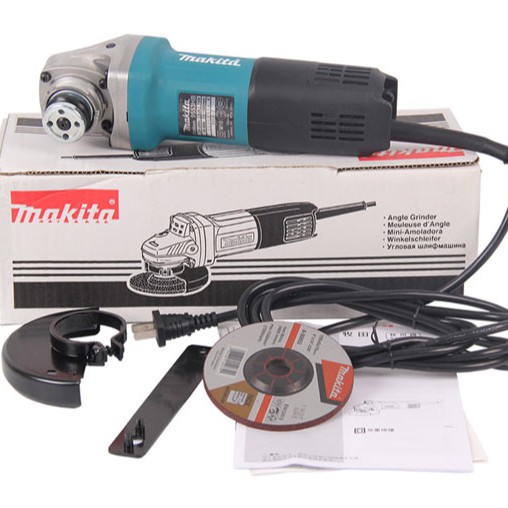 Máy mài cắt 1 tấc makita 9556 công tắc đuôi tặng kèm đĩa cắt sắt CAM KẾT RUỘT ĐỒNG 100%