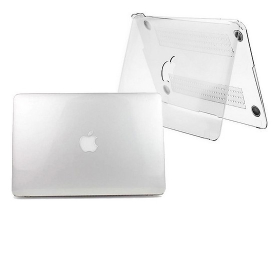 Combo Case ,Ốp + Phủ phím Macbook Trong suốt (Tặng Kèm Nút Chống Bụi + Chống gãy đầu dây sạc )