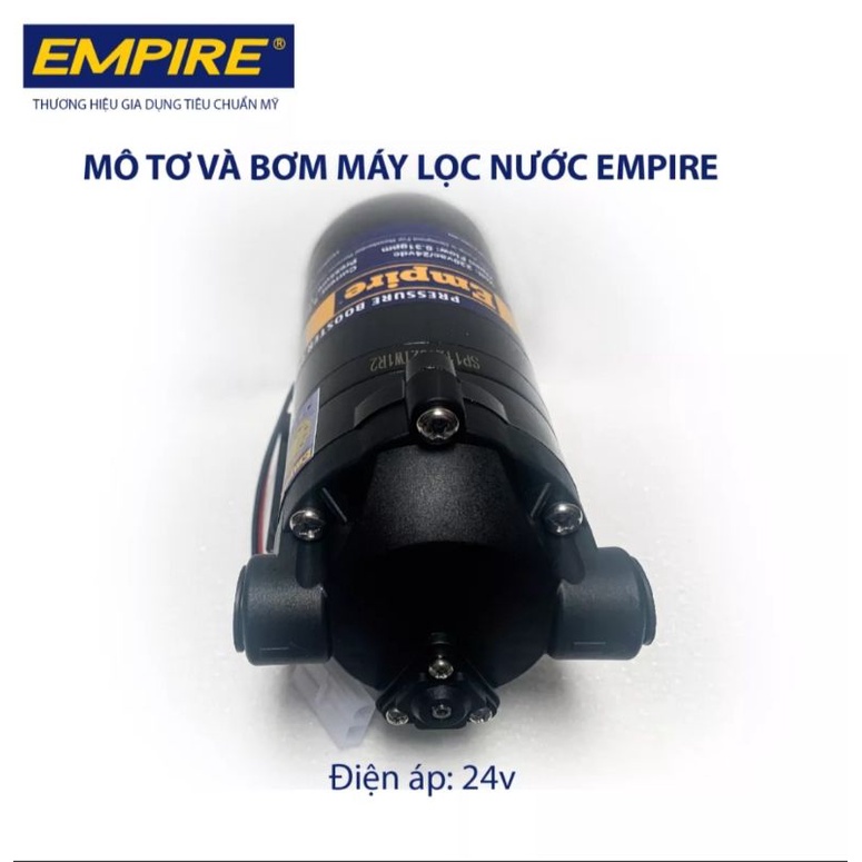 Mô tơ và bơm máy lọc nước RO Empire 24v phù hợp với các dòng máy