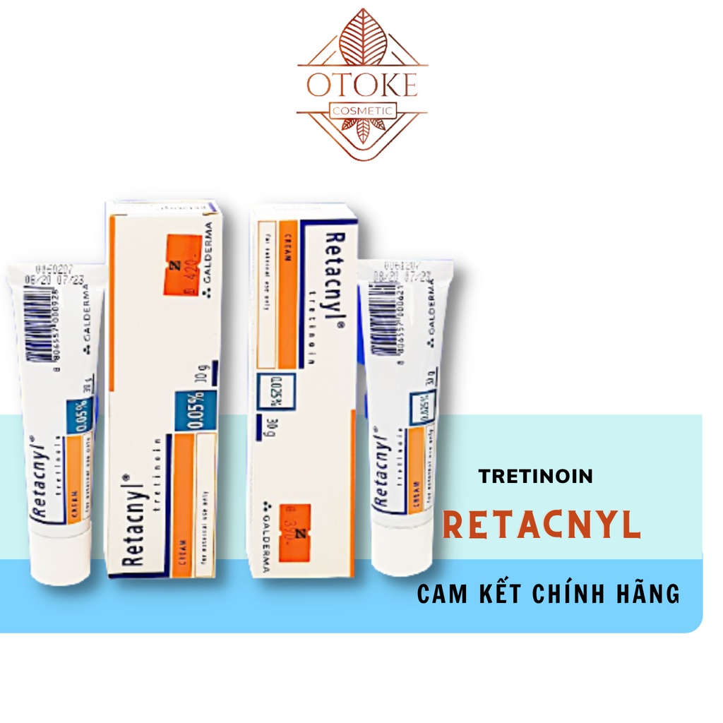 Kem Tretinoin Retacnyl Cream 0,025%, 0.05% 30g