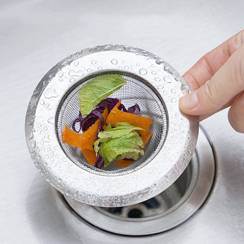 Lưới Inox Lọc Rác Bồn Rửa Chén Chống Tắc Nghẽn