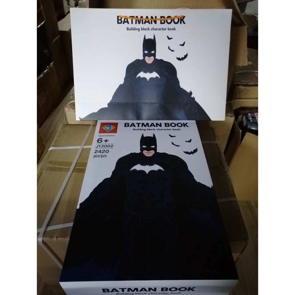 Lắp ghép Mô hình Sắt Bộ Sách Batman Nhân Vật Bộ Sưu Tập Combo batman BOOK 52Minifigures Siêu Anh Hùng Batman 13002