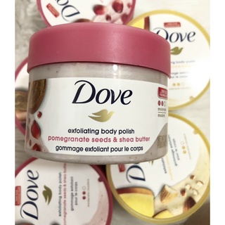 Tẩy tế bào chết dove exfoliating body polish