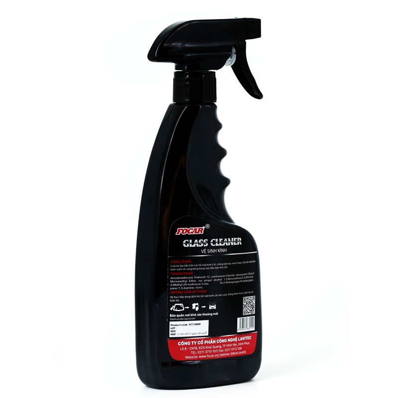 Dung dịch vệ sinh kính ô tô Focar 500ml