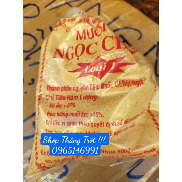 500g muối nhiễm trắng siêu 40k