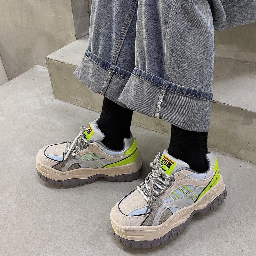 Giày Thể Thao Nữ Đế Dày Phong Cách Mới Năm 2021