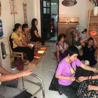 Đá muối Vòm Massage chân Himalaya