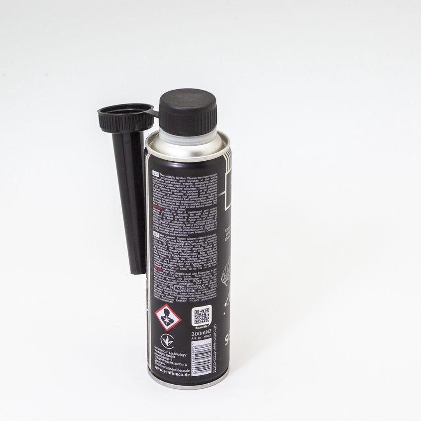 Dung dịch vệ sinh hệ thống xúc tác khí thải ô tô SENFINECO 9942 Catalytic System Cleaner dung tích 300ml