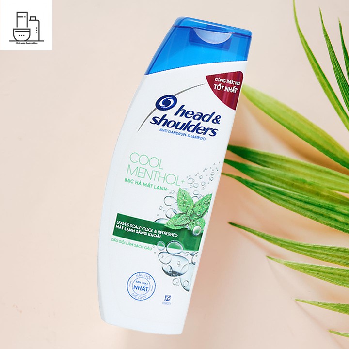 Dầu gội sạch gàu Head & Shoulders bạc hà mát rượi 350ml