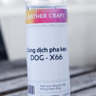 Dung môi pha keo X66 - Keo chó