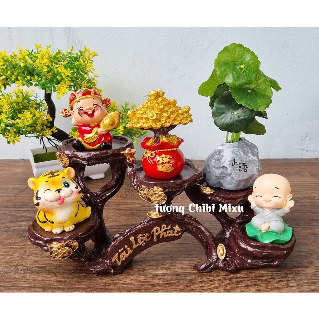 Chậu cây kim tiền size 8cm may mắn tài lộc