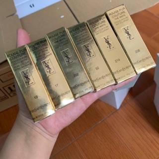 (CHÍNH HÃNG) Son YSL Rouge Pur Couture: 13,17,202,52,214,208,