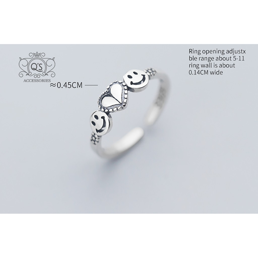 Nhẫn bạc tầng form nhỏ nhẫn ngón út S925 LAYER Silver Ring SO00 - KÈM ẢNH THẬT