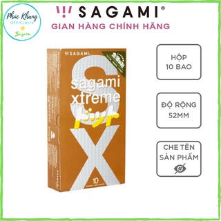 BAO CAO SU SAGAMI XTREME FEEL UP HỘP 10 CÁI