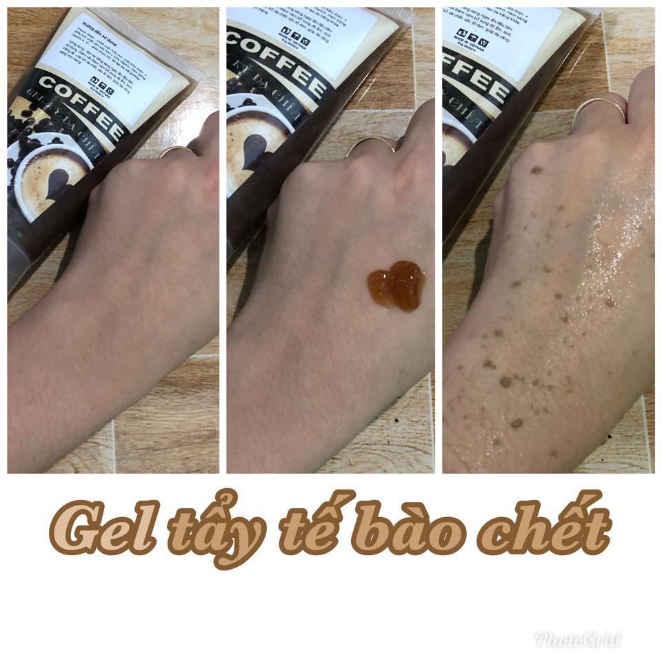 Gel Tẩy da chết 𝗫𝗔̉ 𝗞𝗛𝗢 cà phê cho face và body